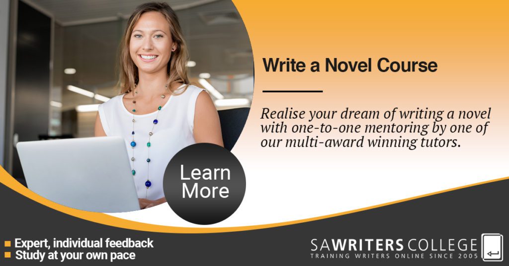 write a novel Course at SA Writers College